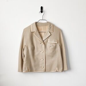 Amazing True Vintage 50's Betti Brent Union Made Polyester Sports Coat Blazer